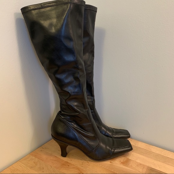 franco sarto high heel boots